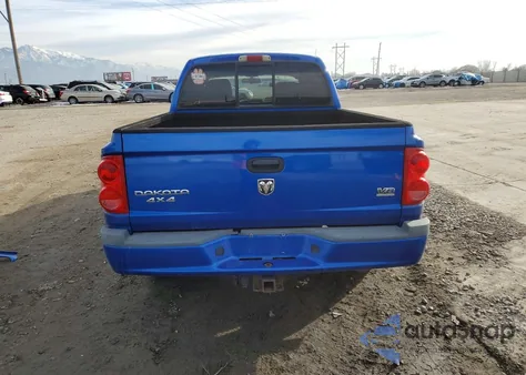 2007 Dodge Dakota Quad Slt z USA, uszkodzony, nr VIN 1D7HW48J97S248564